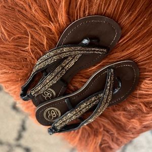 Jeweled sandal
